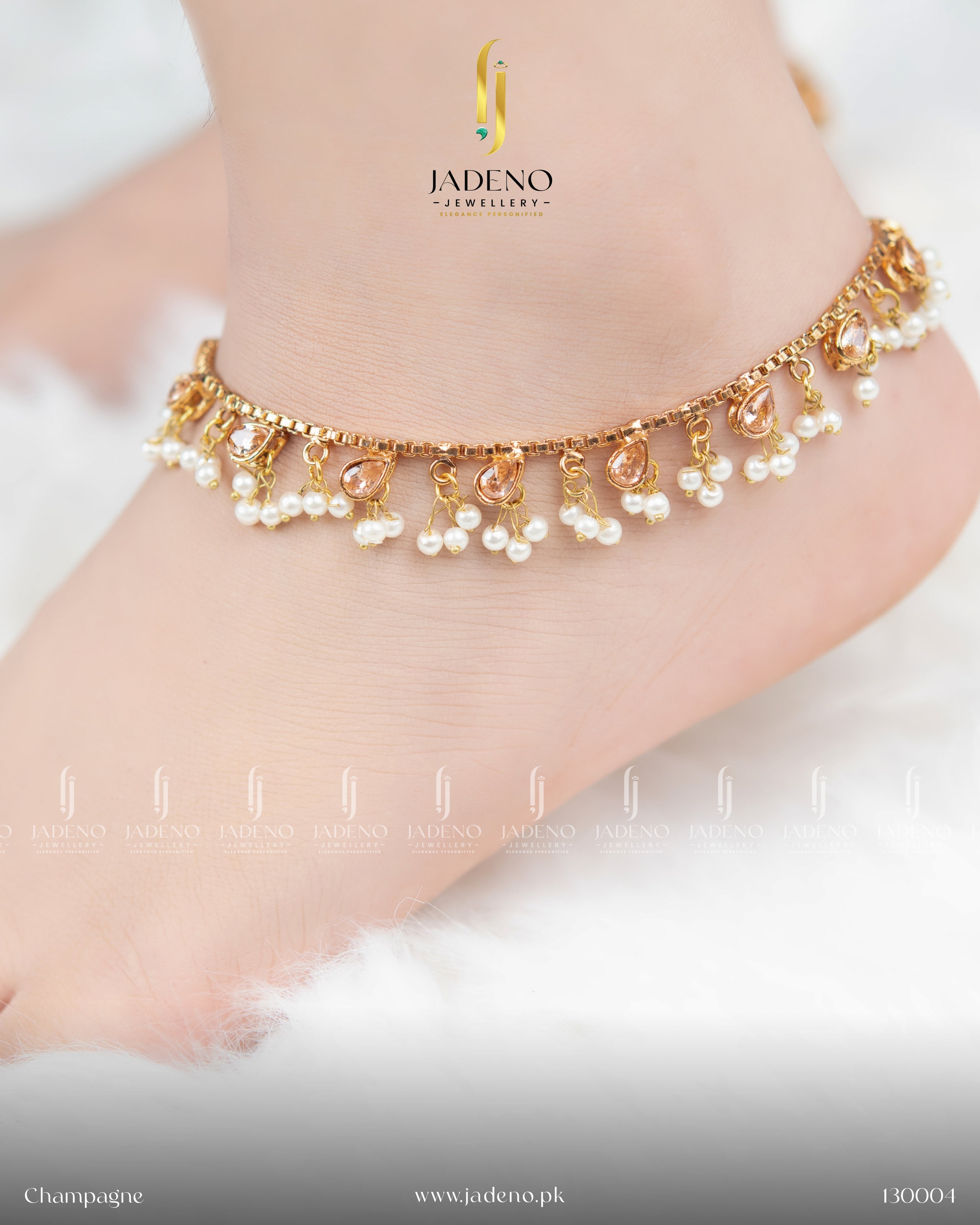 The Statement Beads Anklets (Pazaib)