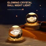 Glowing Crystal Ball Night Lamp